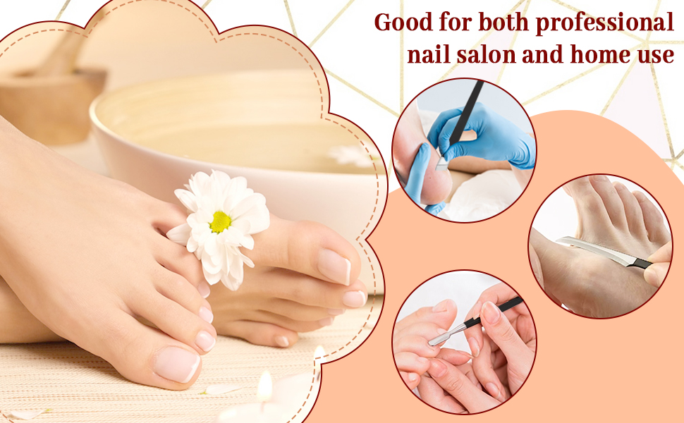 Ingrown Toenail Tool, 6PCS Ingrown Toenail File and Lifter DoubleSided, Pedicure