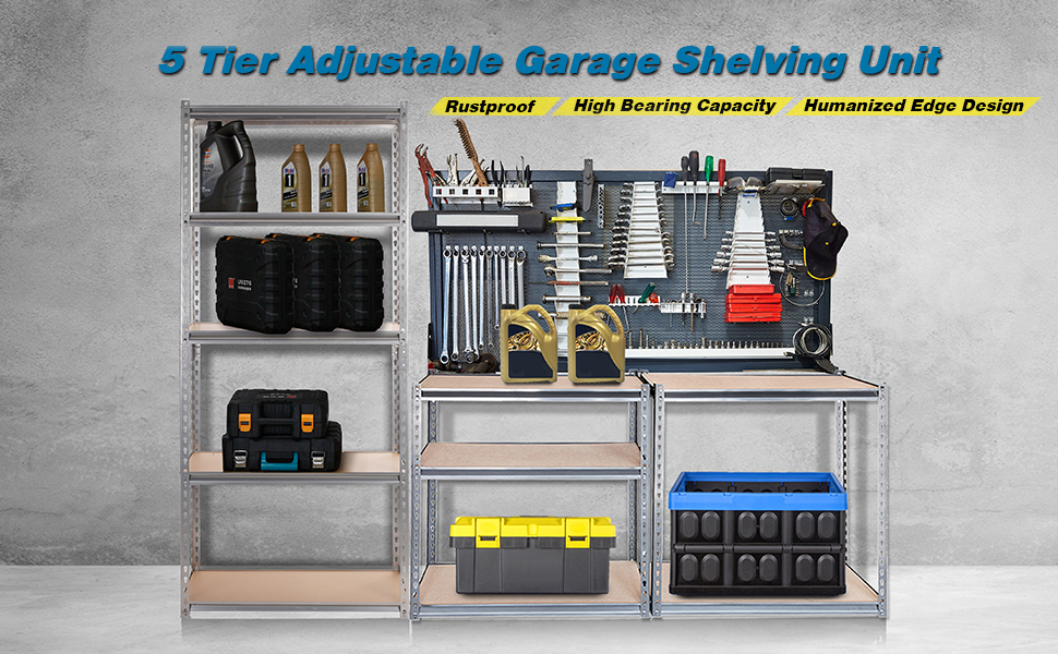 PACHIRA Verstellbares Schwerlastregal, hohe Tragkraft bis 750kg, ideal für Küche und Büro, robustes Garagenregal 183 x 9 56bad597 986e 46e0 B9f4 3fb8307093f2. CR0,0,970,600 PT0 SX970 V1