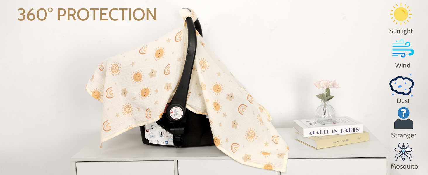 baby car seat cover