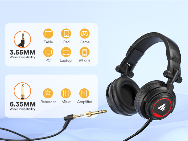 6.35 MM headphones