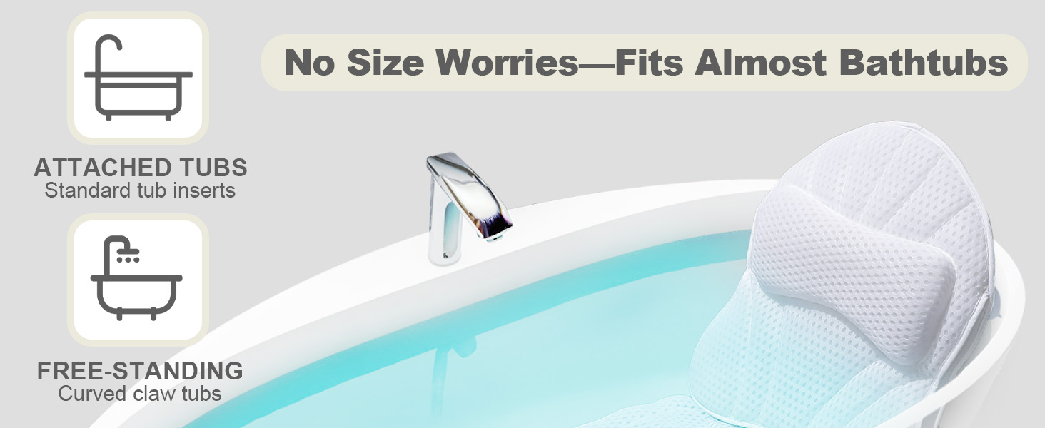 full body Bath Pillow