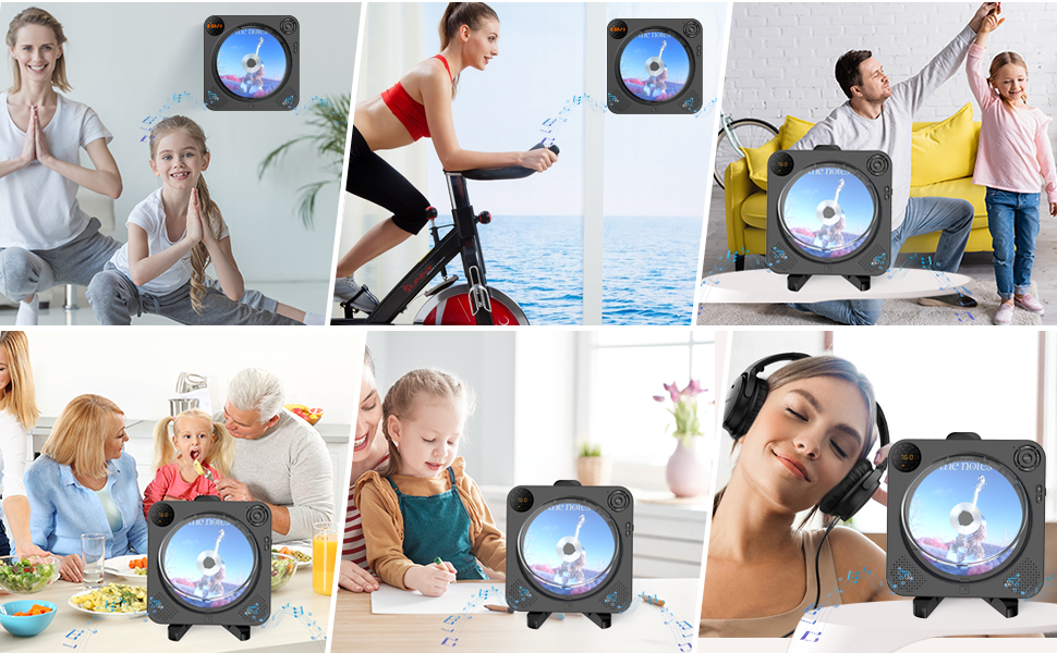 壁掛けCDプレーヤー