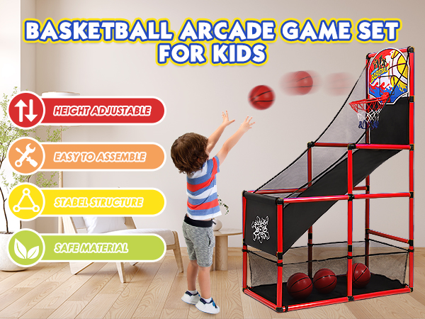 Amazon.com: AOKESI Arcade Basketball Game Set Indoor for
