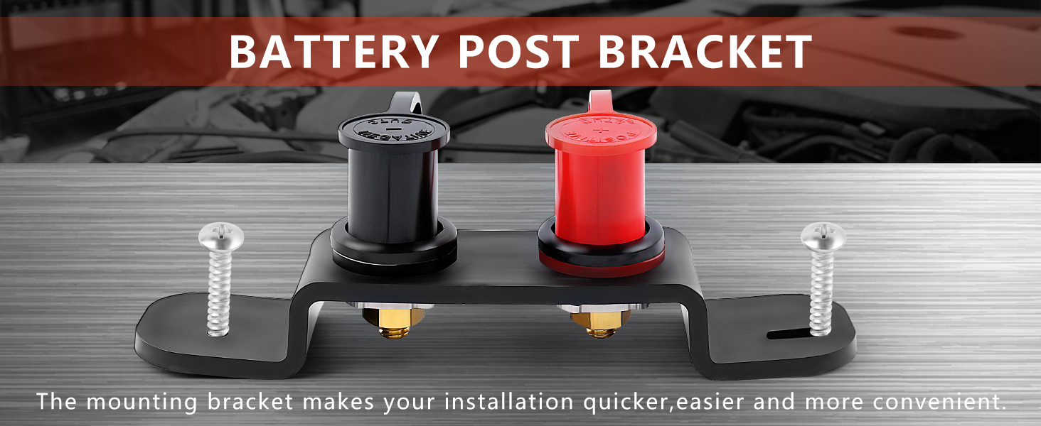 Knoweasy HeavyDuty Battery Relocation Kit with Remote