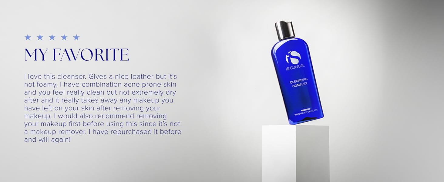 testimonial my favorite combination acne prone skin feel really clean repurchased will again