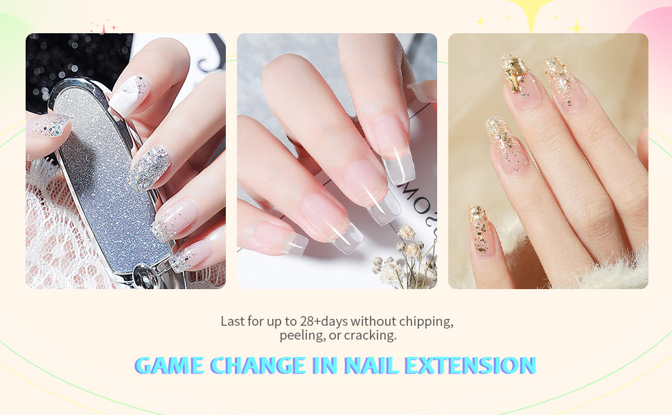 polygel nail kit with uv lamp