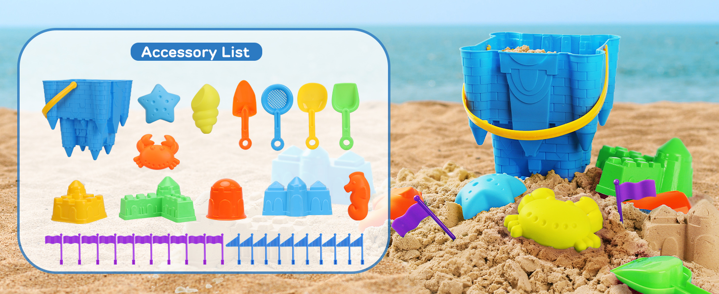 Beach Toys for Kids 3-10