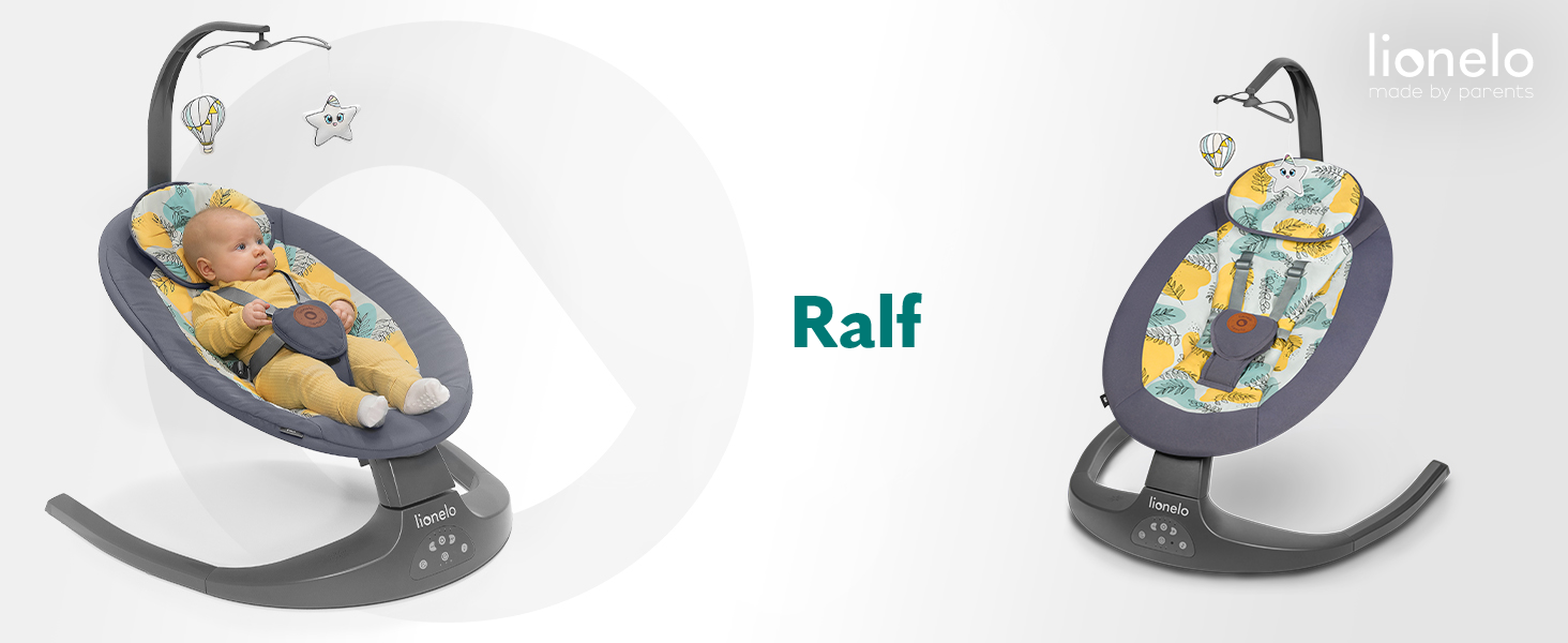 LIONELO Ralf 2en1 balancelle + transat