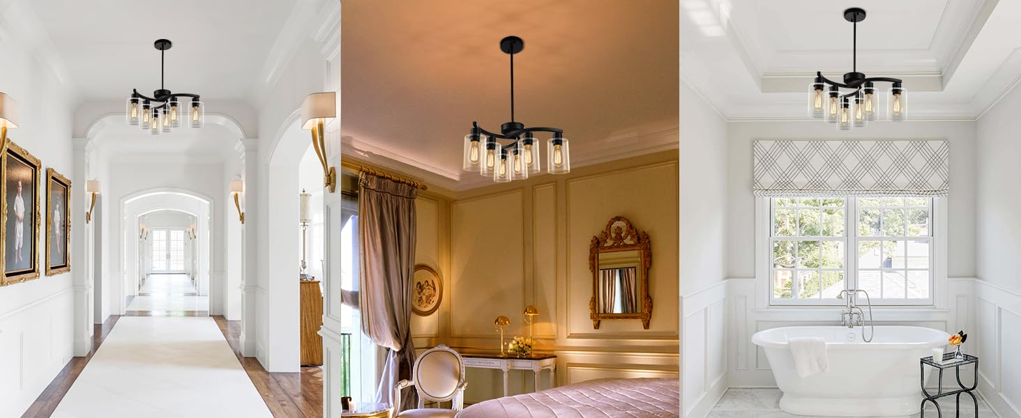 bedroom chandelier