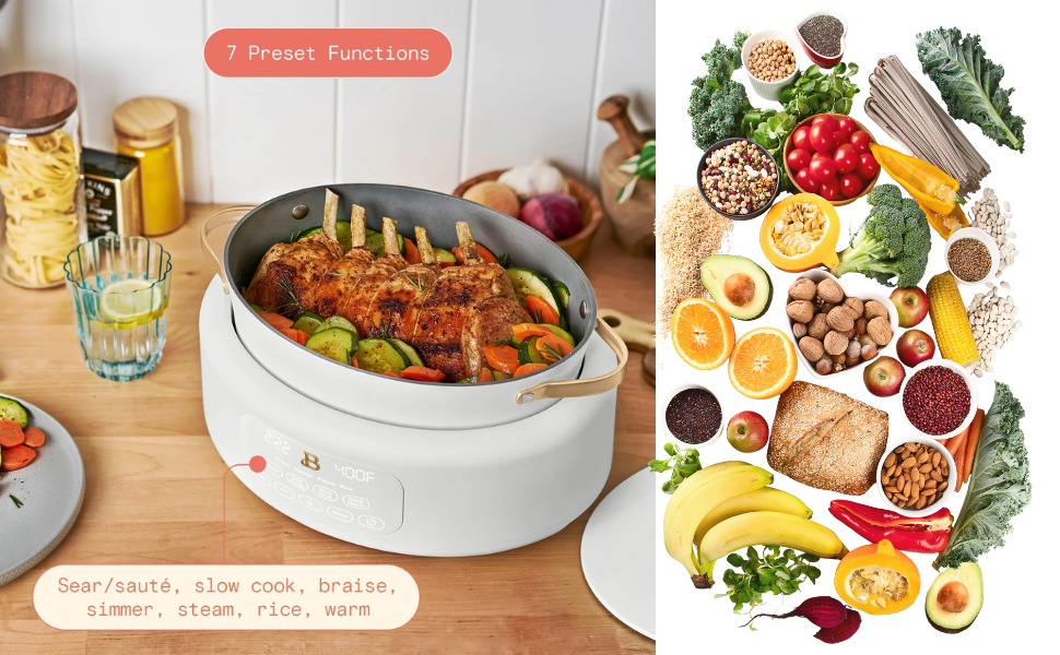 6-Quart 10-in-1 Programmable Multicooker