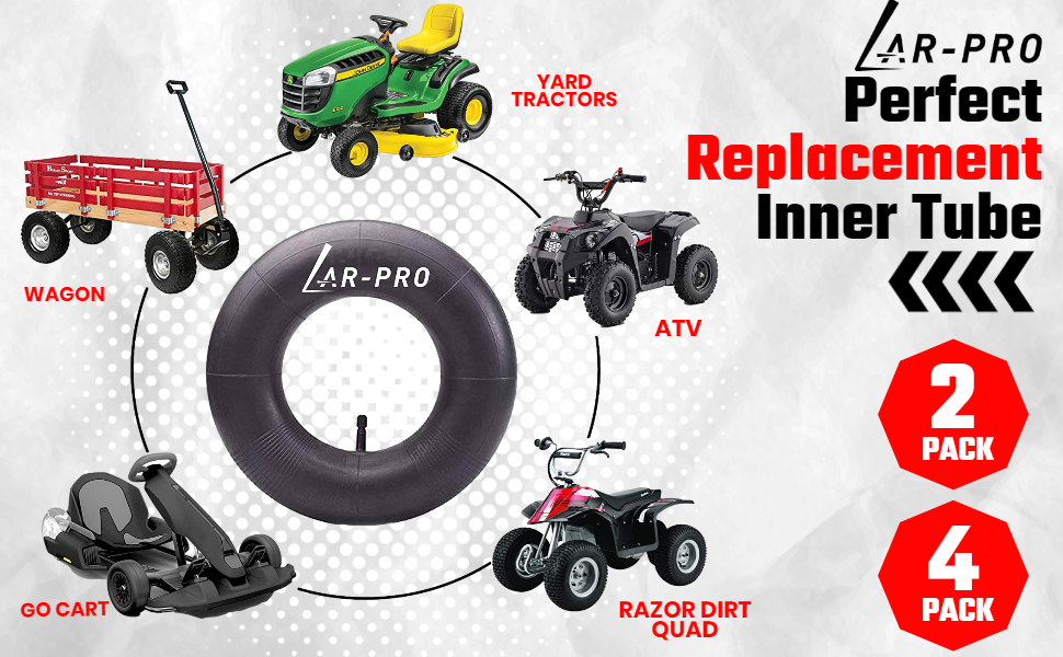 ARPRO 13 x 4.006'' Heavy Duty Replacement Inner Tube