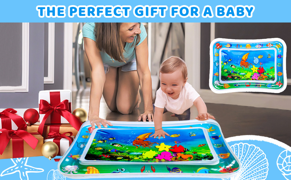 Tummy time mat water mat