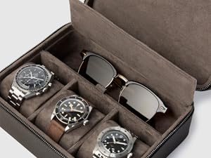porta relojes de hombre caja relojes organizador de relojes hombre estuches para guardar relojes