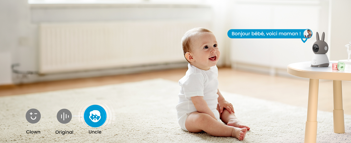 Babyphone connecté smartphone