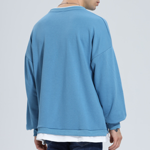 blaues Sweatshirt