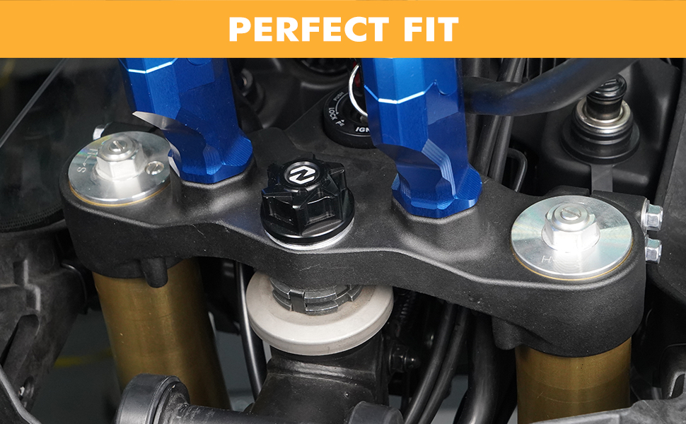 Compatible with Yamaha Tenere 700 Steering Stem Nut 