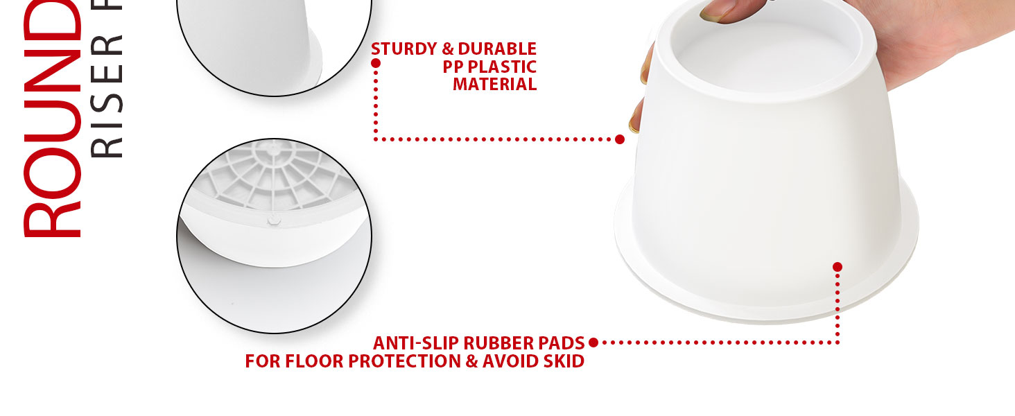 Furniture Riser Round
