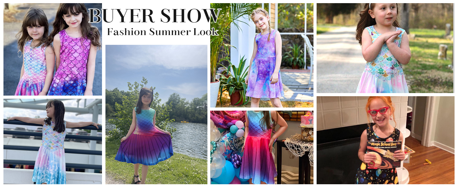 Girls Dresses Sleeveless