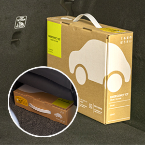 Amazon.co.jp: 岸田産業 防災グッズ 車載用 13点 渋滞 災害 防災