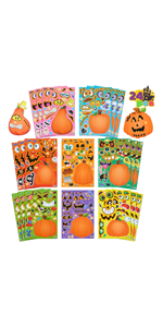 Halloween Make A Face 24Pcs