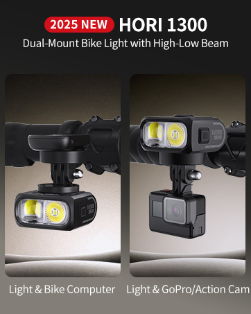 HORI 1300 Bike Lights
