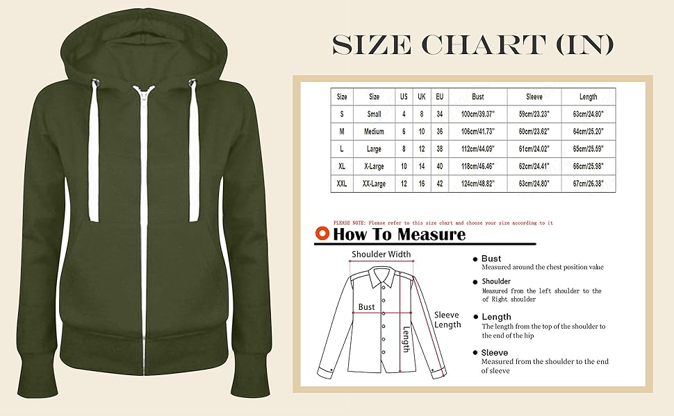 zip up hoodie women