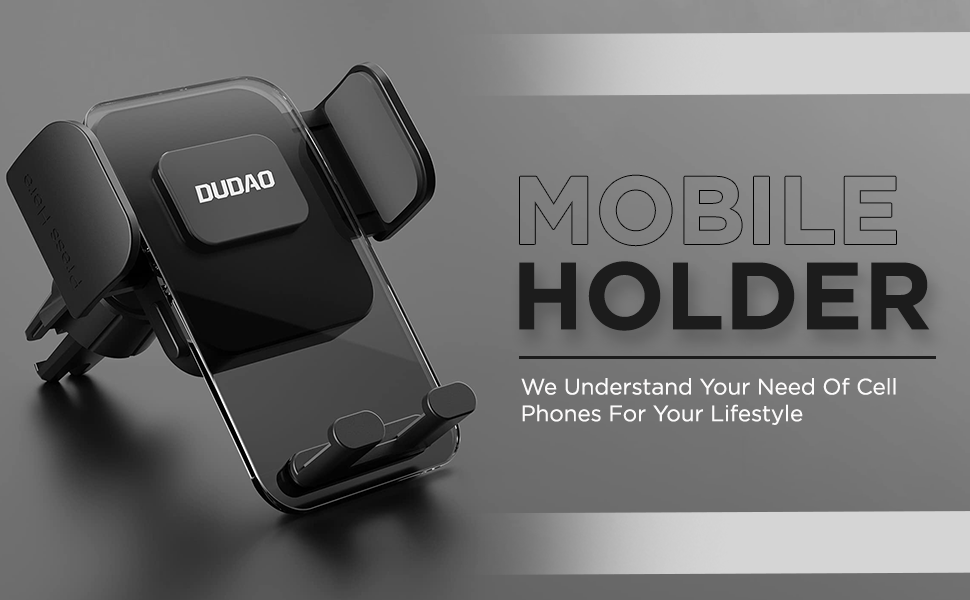 DUDAO F8MAX incar Air Outlet Mobile Holder Powerful Stability Stable 3