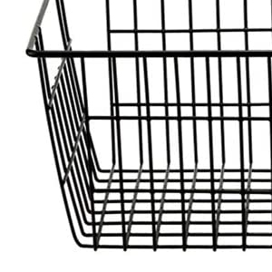 SANNO Farmhouse Wire Organizer Storage Baskets Large Organizer Bins ...