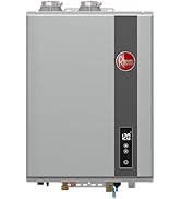 Rheem RTGH-68DVLP-3 Super High Efficiency Condensing Indoor Tankless Liquid Propane Water Heater,...