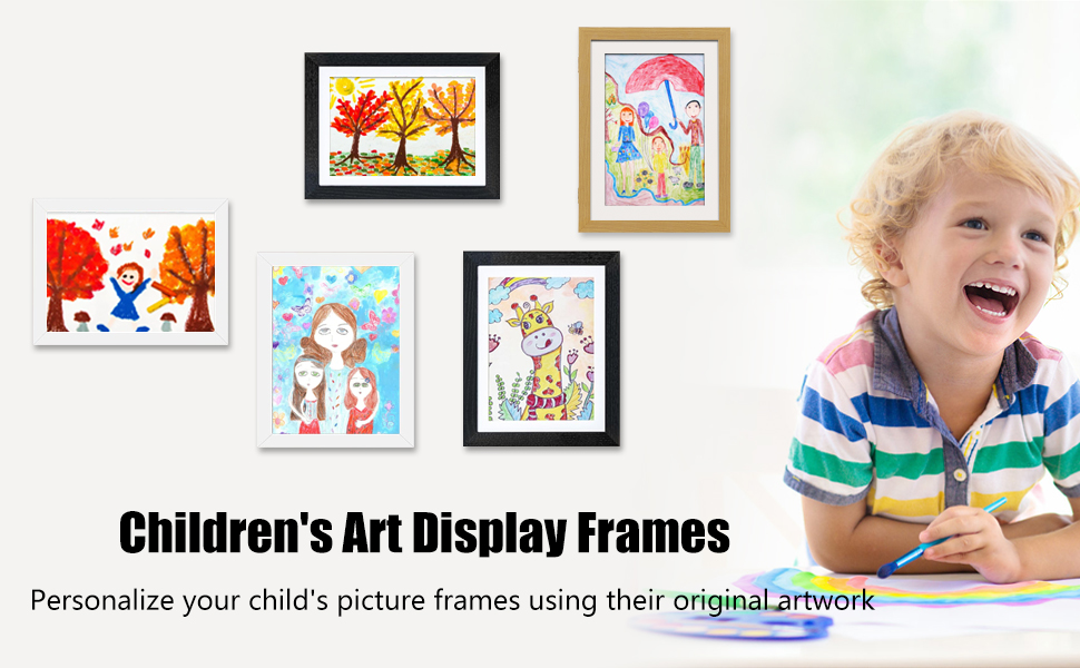 kids art frame