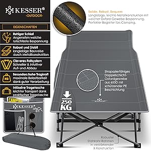 Campingstoel Premium