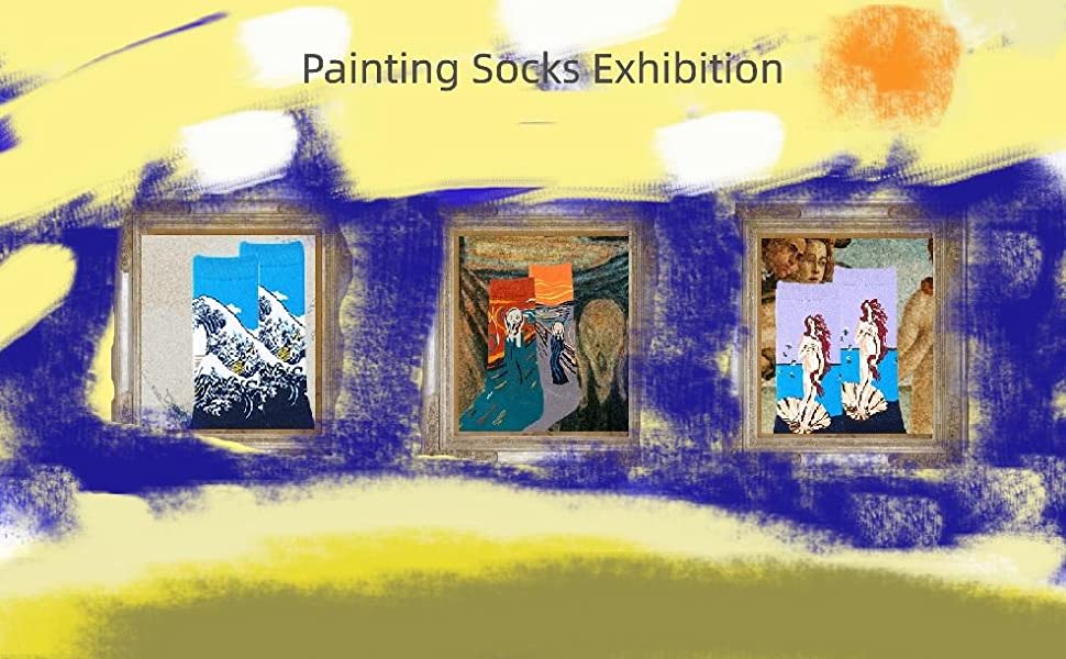 Painting Socks Exhibition