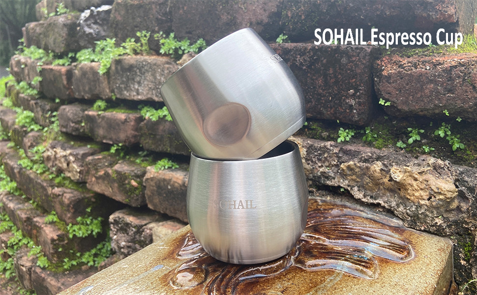 SOHAIL Stainless steel Espresso Cup