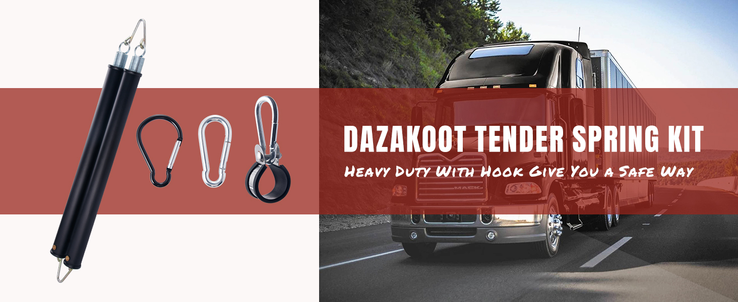 Dazakoot 16” Double Tender Spring Kit, Dual Tender Spring