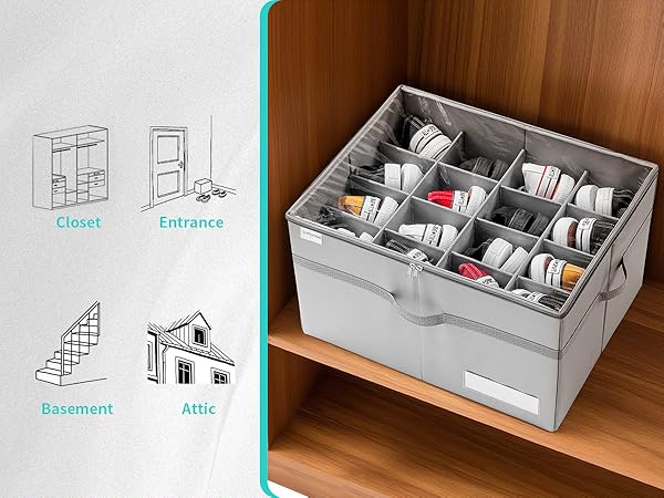 Amazon.co.jp: Luvhomee 靴 収納 シューズケース シューズ スニーカー