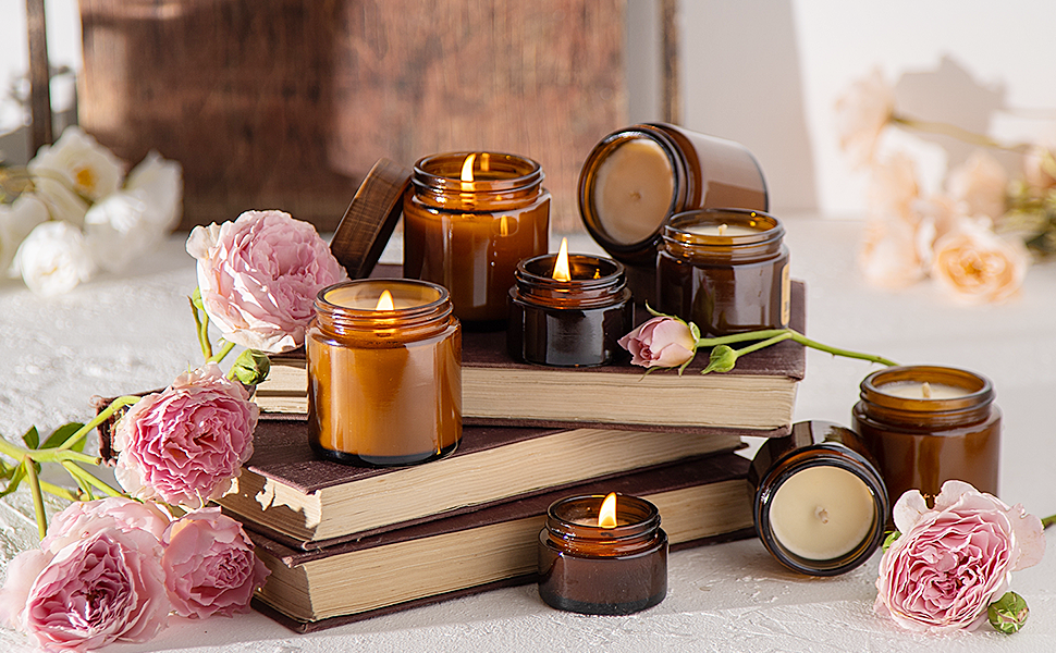 soosable Candle Wicks Pre Waxed Candle Wicks for Candle Making DIY