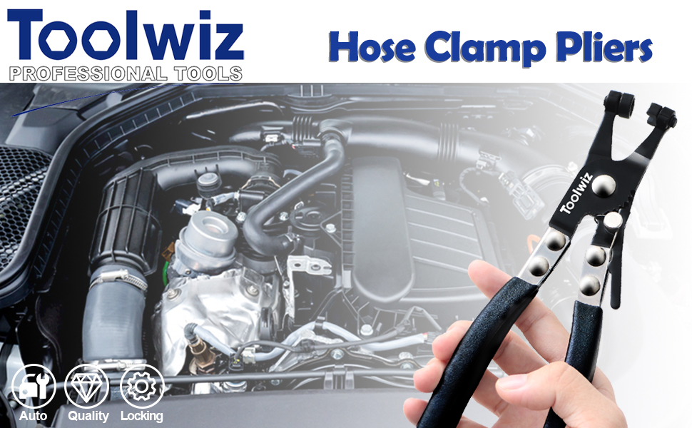 Heavy Duty Hose Clamp Pliers Wire Hose Clamps Removal and Installation