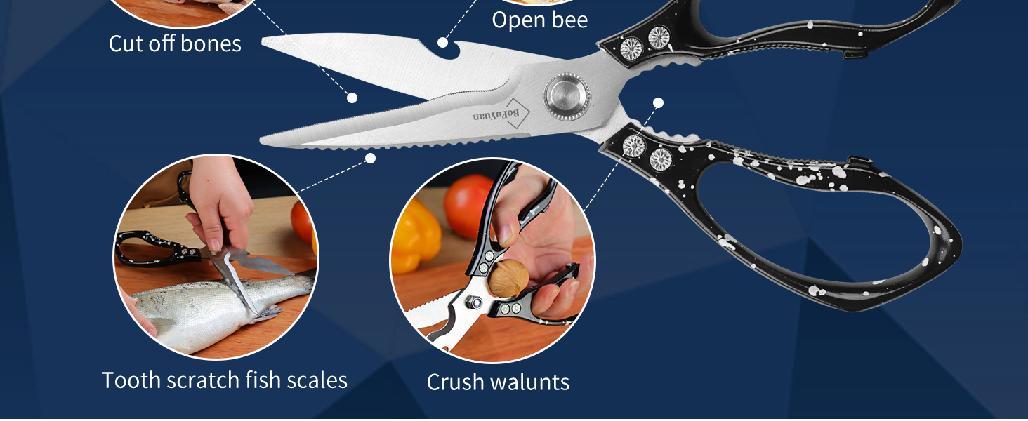 kitchen scissors heavy duty