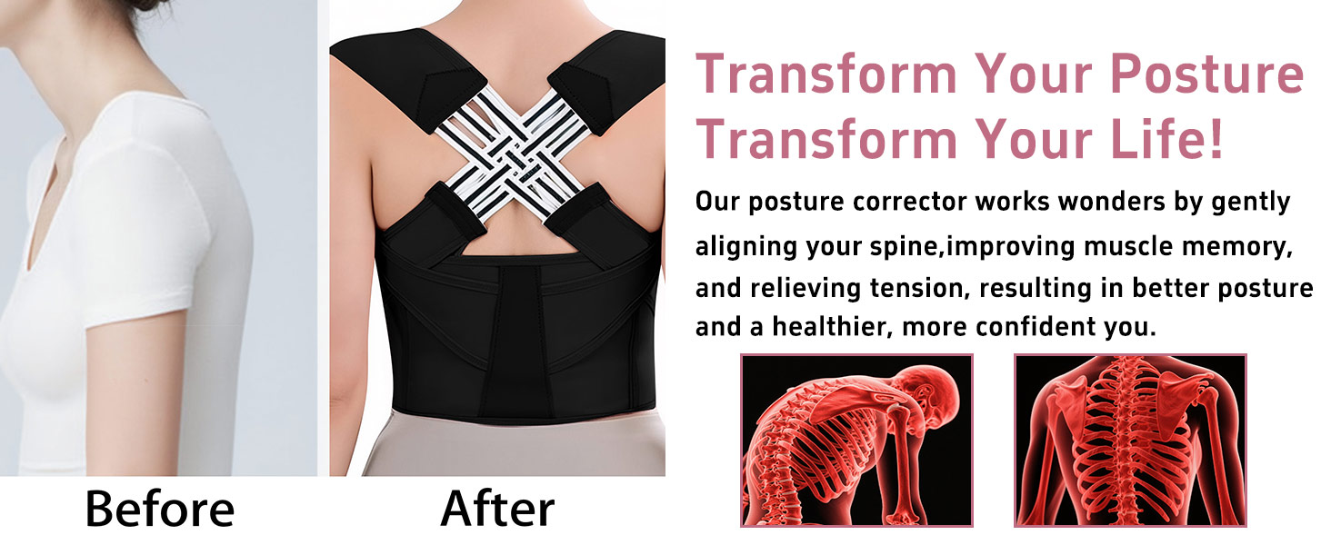 QFE Back Brace Posture Corrector for Women