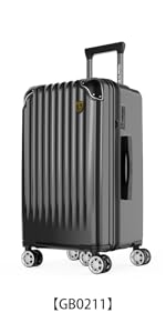 ❣️新品未使用❣️キャリーケース ブラック Lサイズ 95L 7泊～長期旅行 大容量 Amazon | [New Trip] スーツケース キャリーケース 拡張機能付き