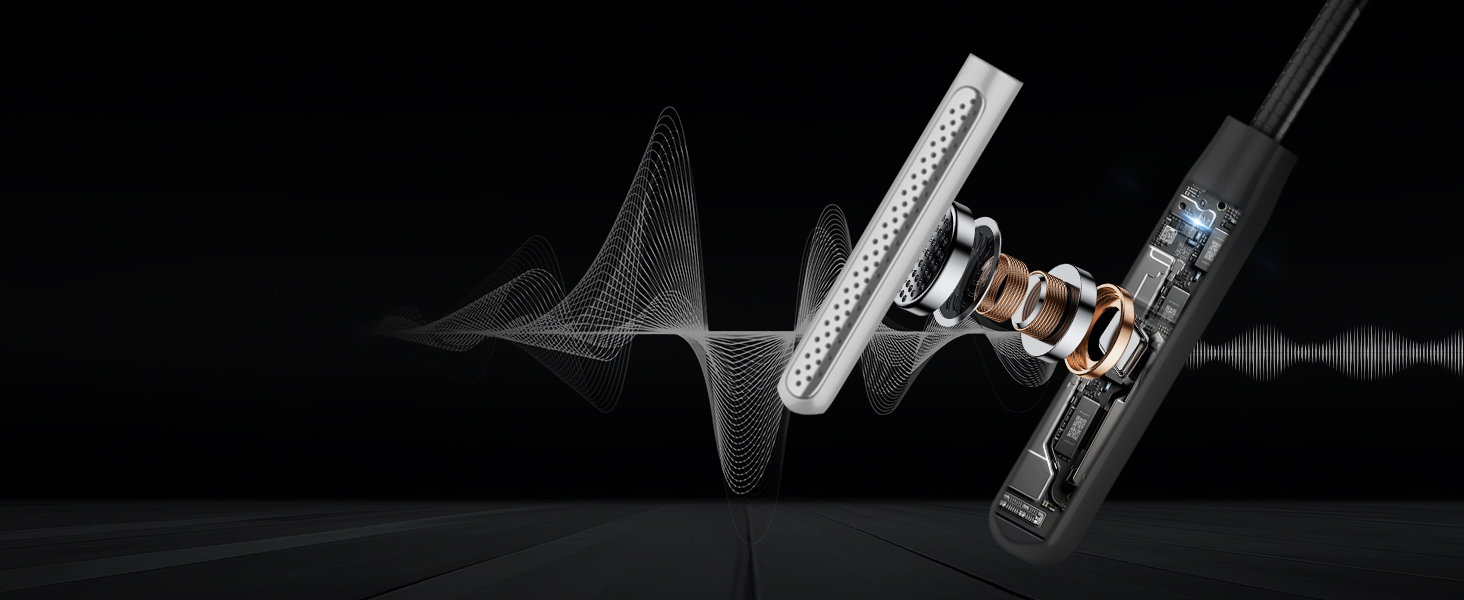 Wireless Headset with Mic for Work