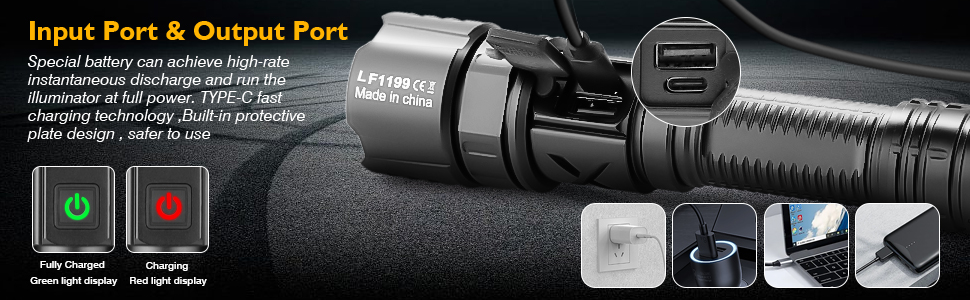 tactical flashlight