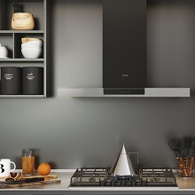 campana de filtro de carbón; campana extractora negra; capota negra de 90 cm; capota de 90 cm; 90 capucha negra