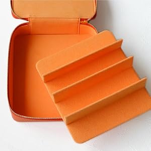 Amazon.co.jp: カラーチャート 革製メガネケース（4本収納） (83