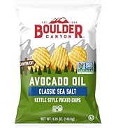 Boulder Canyon, Chips Potato Avocado Oil Sea, 5.25 Ounce