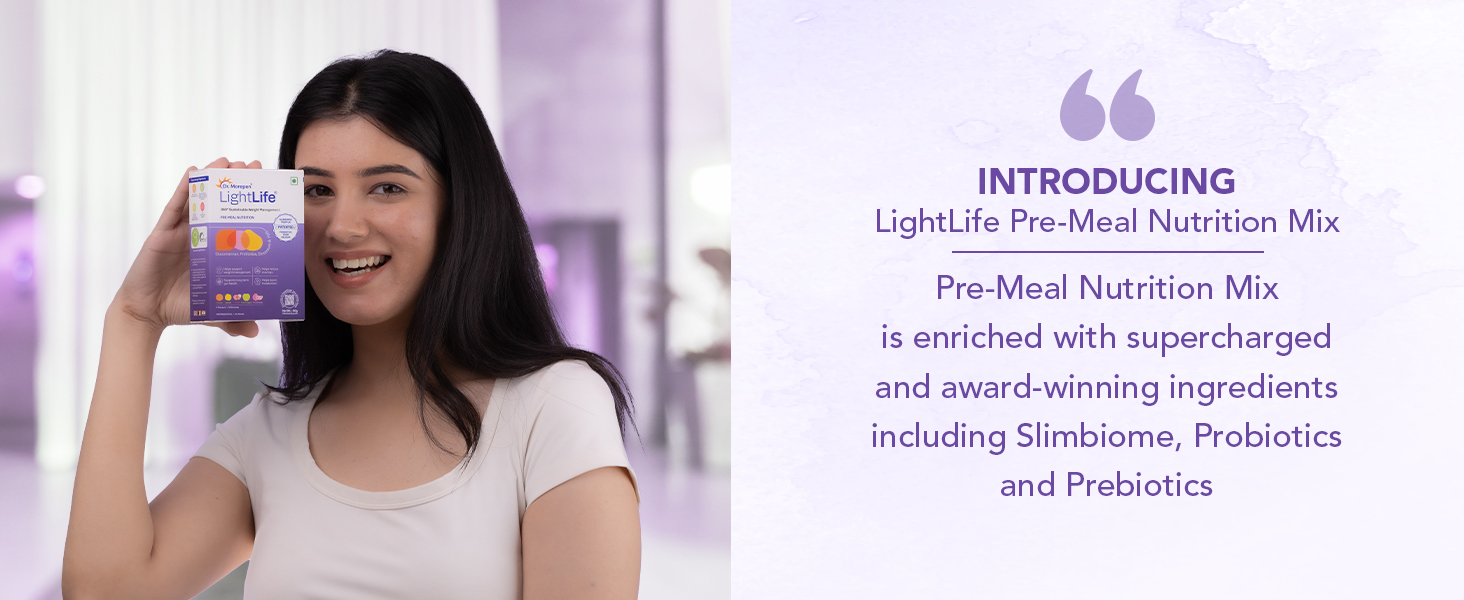 Review Dr. Morepen Lightlife Pre-Meal Nutrition Mix | Controls 10 Lightlife