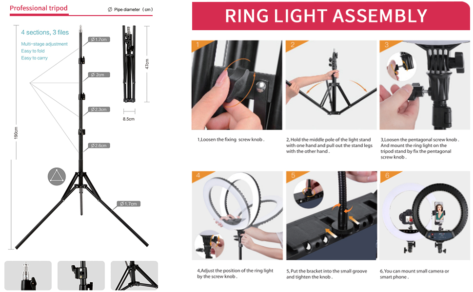led ring light assembly