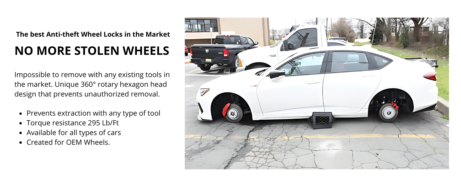 Wheel locks, galaxylock, lug bolts, antitheft wheel locks, wheel protection