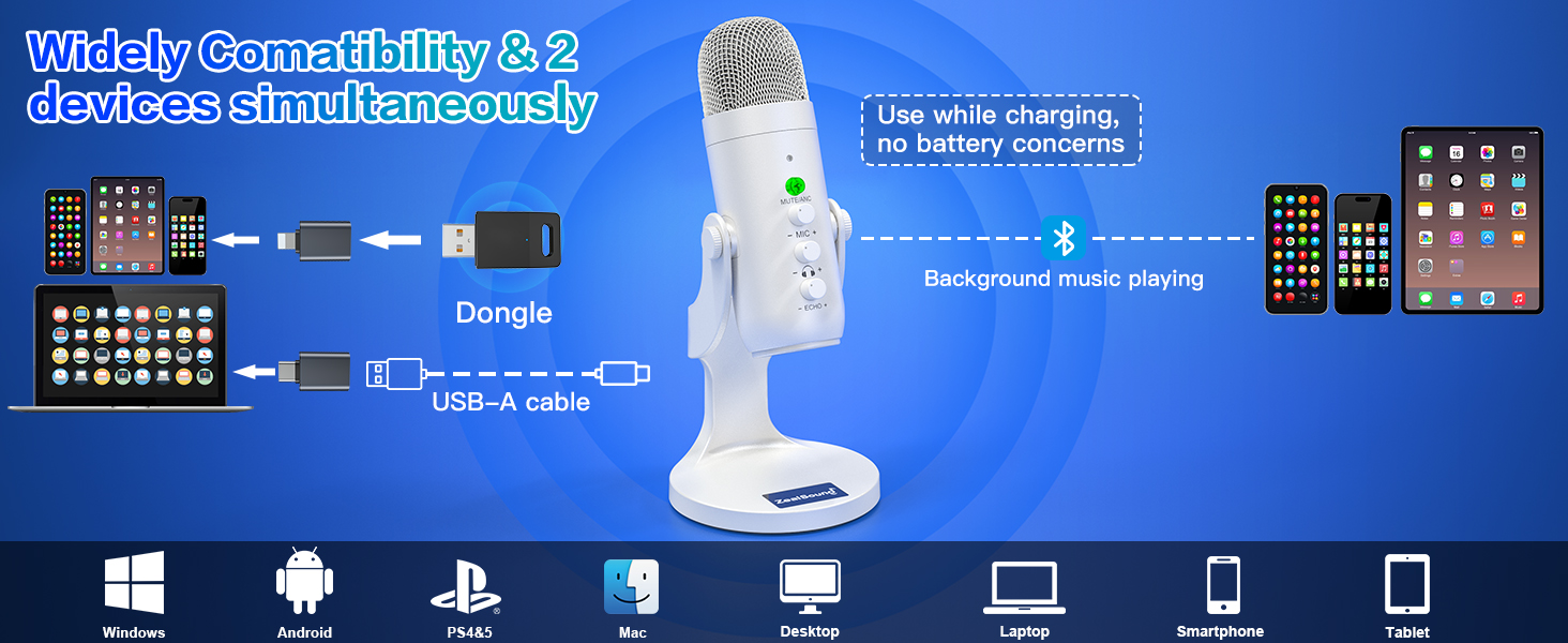 Wireless USB Microphone