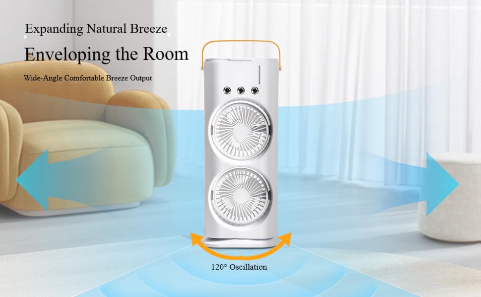 Portable Air Conditioner Mini Quiet Ac Unit Room Countertop Cooler
